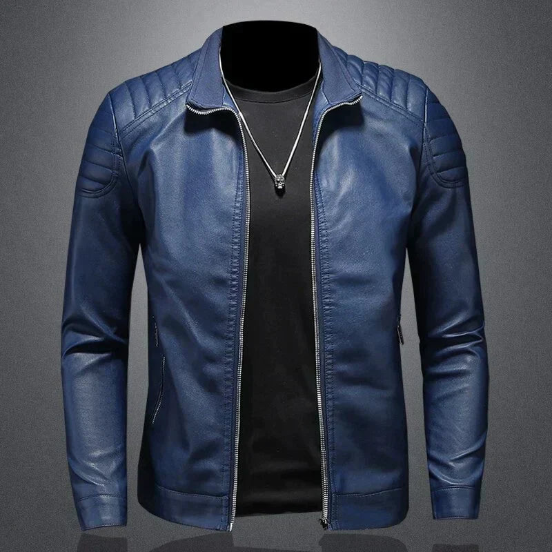 DAVID – Classic Men's Leather Jacket