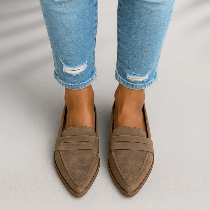 Rosa - Orthopedic Leather Moccasins - Premium Edition
