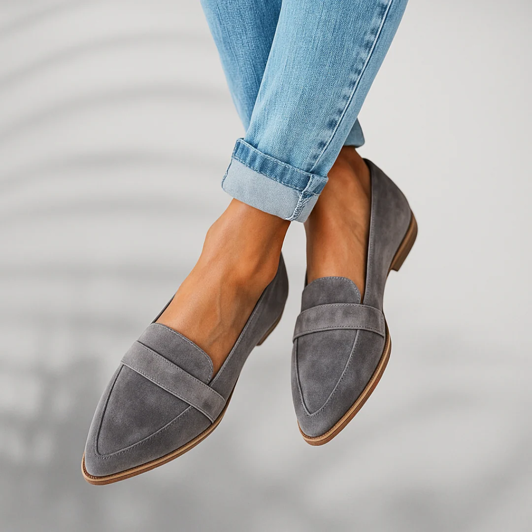 Rosa - Orthopedic Leather Moccasins - Premium Edition