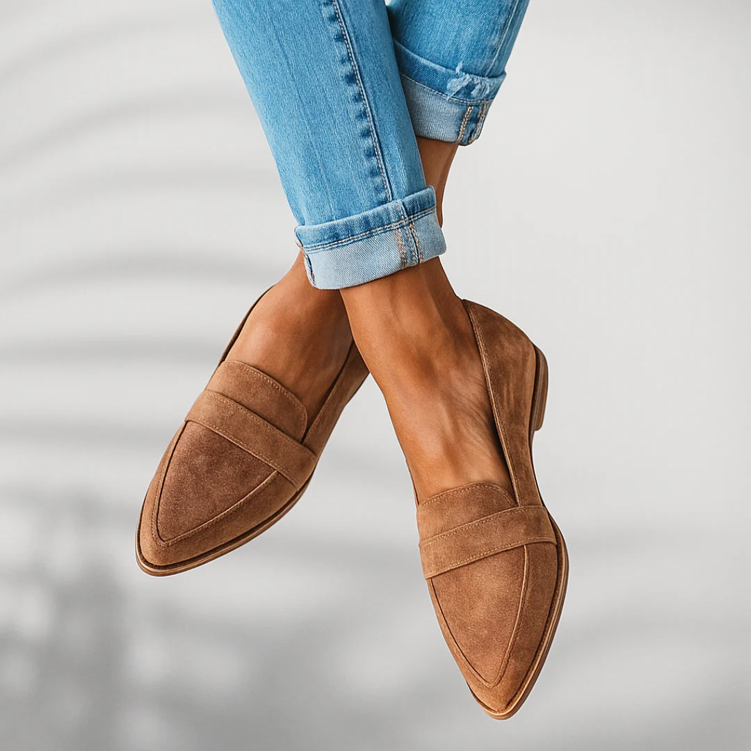 Rosa - Orthopedic Leather Moccasins - Premium Edition