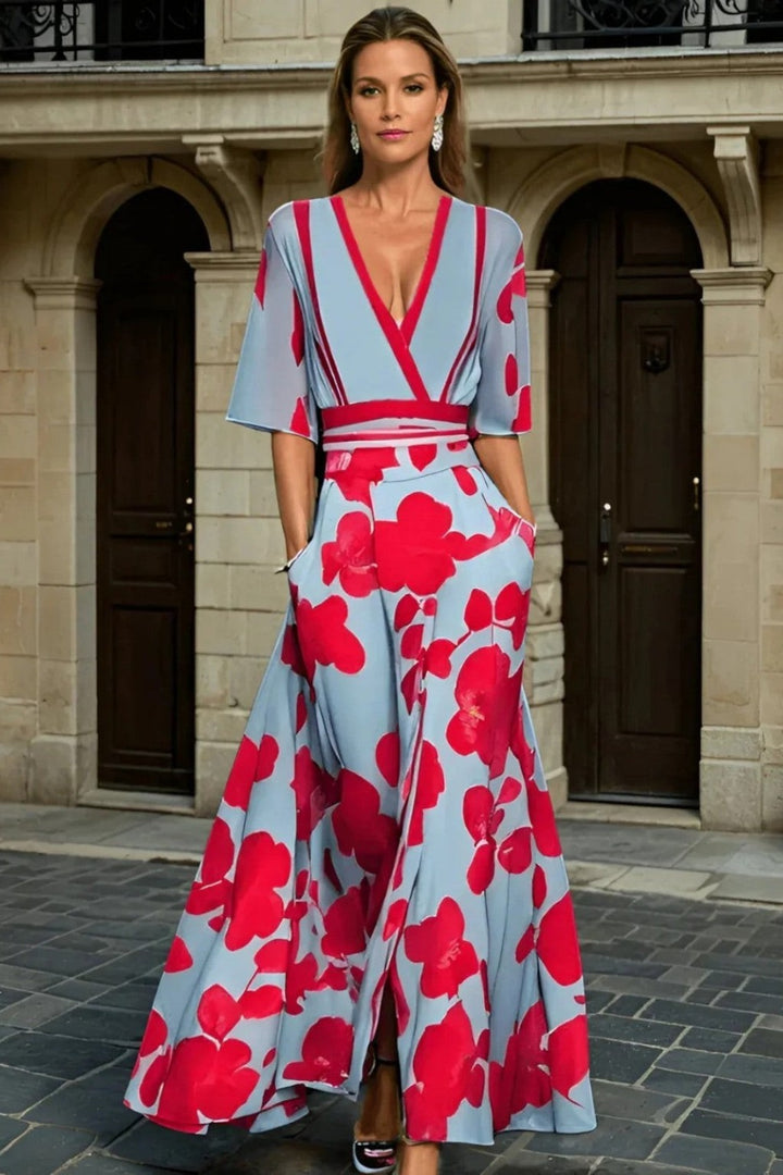 Kali - Milano design Sleeved Dress