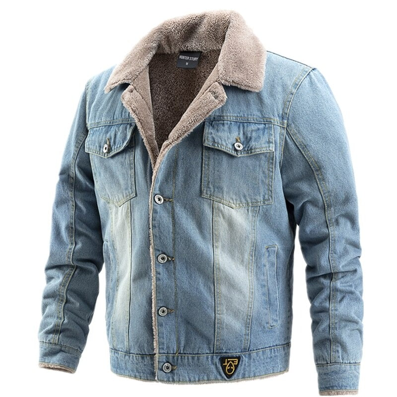 DAREN – Men's Denim Jacket With Inner Lining