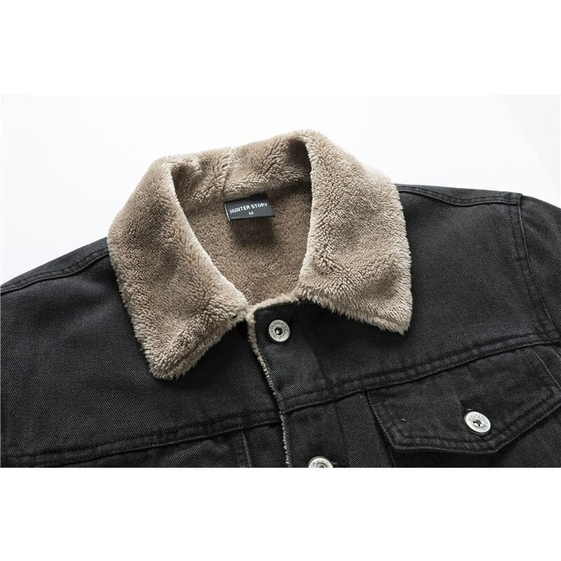 DAREN – Men's Denim Jacket With Inner Lining