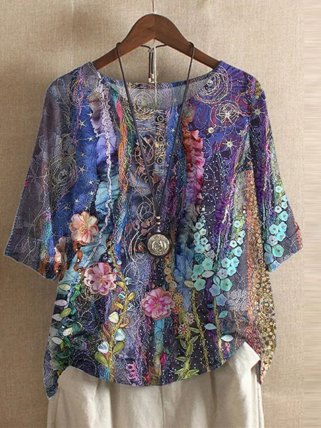 Anya™ | Retro-Inspired Blouse