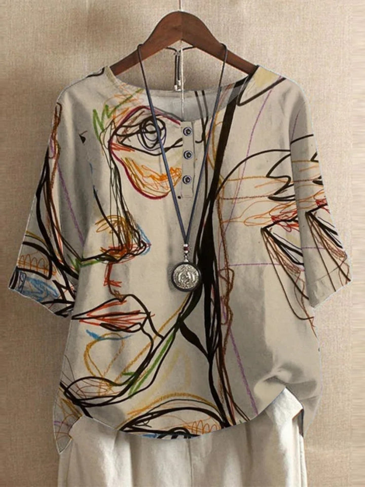Anya™ | Retro-Inspired Blouse